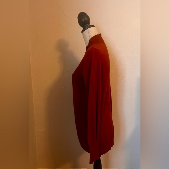 Mossimo Cardigan Rust Orange Size Small - Picture 5 of 9